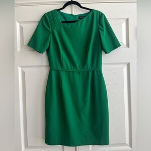 Tahari Green Midi Dress